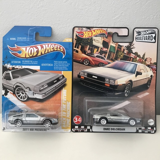 タイムマシン デロリアン ホットウィール セットの通販 by マイク's