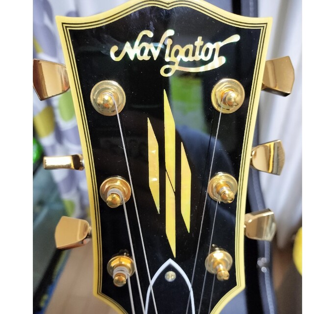 navigator N-LP-CTM レスポールカスタムブラックの通販 by