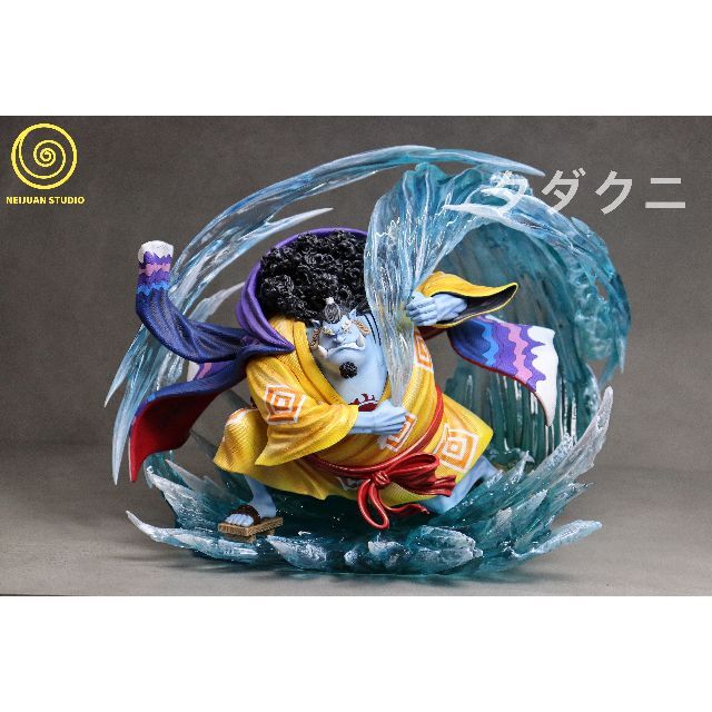 ワンピース 海峡のジンベエ フィギュア ガレージキット 塗装済み完成品