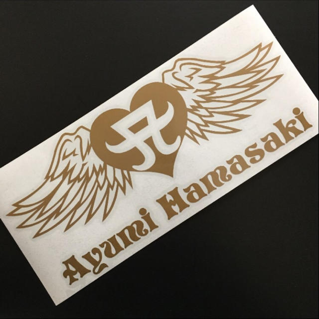 浜崎あゆみ 両羽 ステッカー 送料無料の通販 by マッシュ's shop｜ラクマ