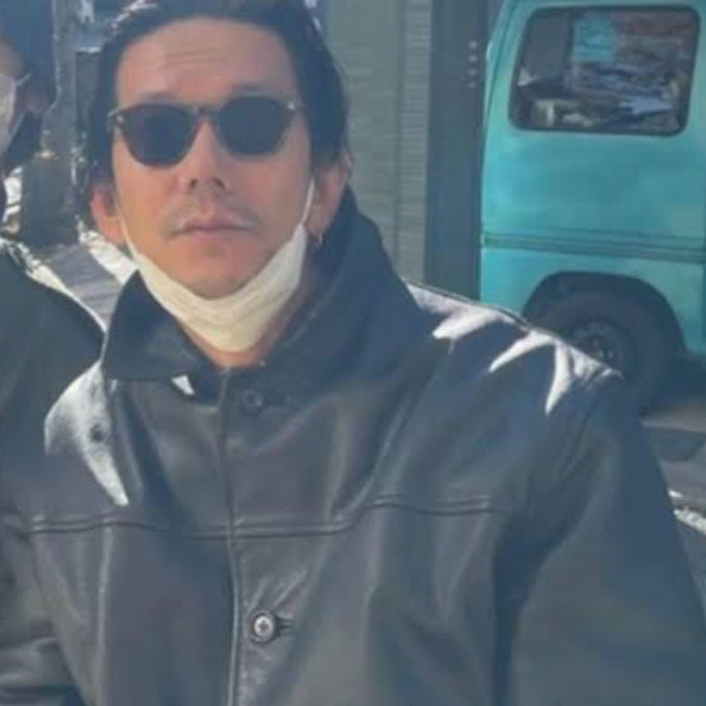 野村訓市着 90's ビンテージ レザー カーコート 春 スプリングの通販