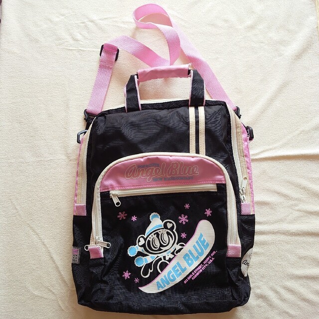 angelblue - 訳あり！ エンジェルブルー 2WAYバッグ 黒 ショルダー