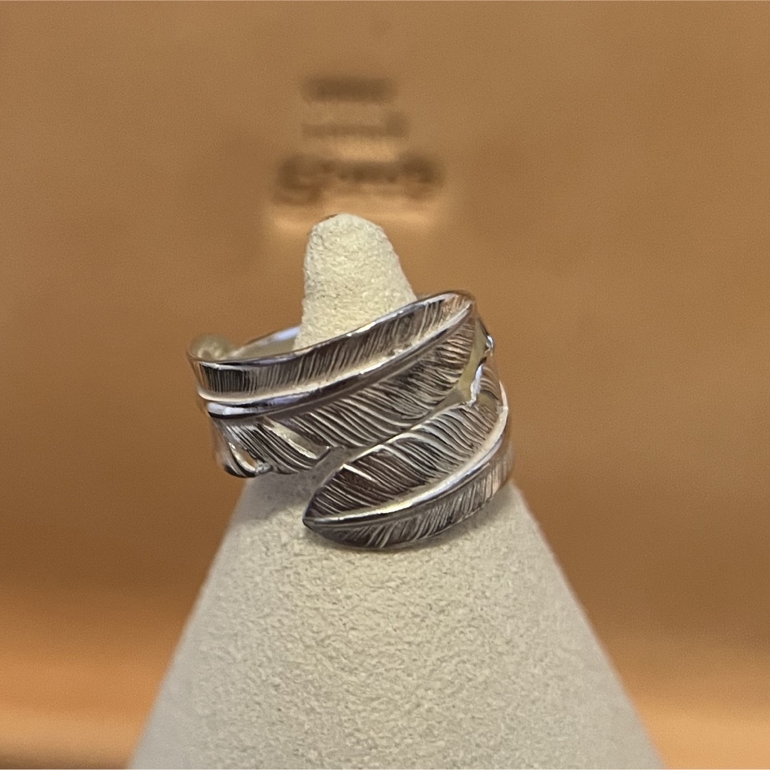 goro's - 超特別価格‼️即発送可能❗️ダブルシルバーフェザーLリング