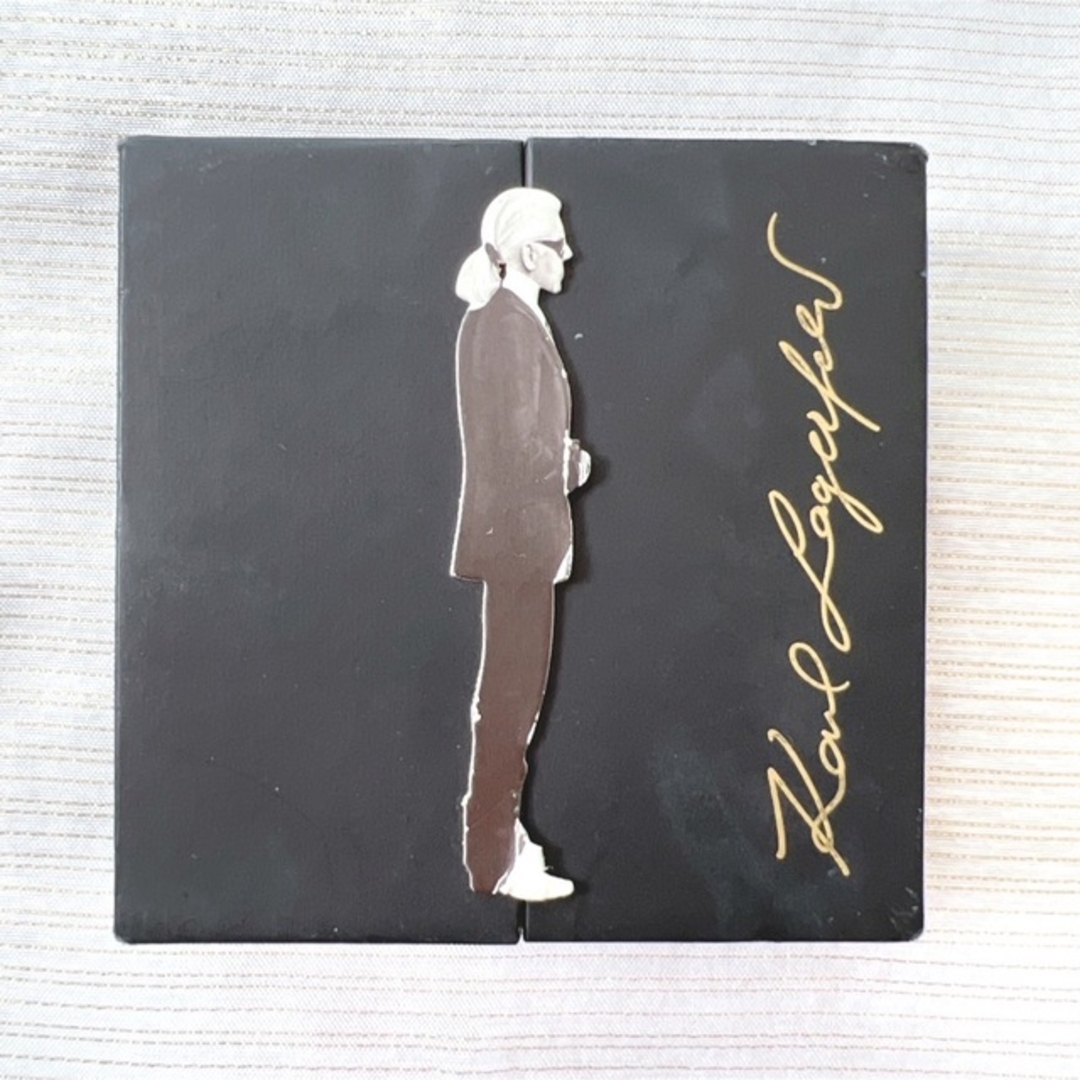 激レア カールラガーフェルド ネイル 箱入り ブラック ゴールド セット