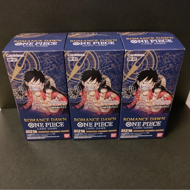 ワンピースカード ロマンスドーン3 BOX（未開封テープ付き）