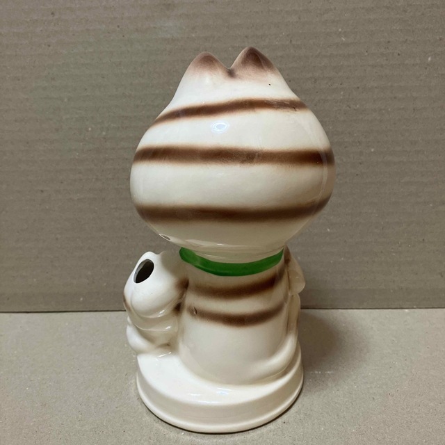 昭和レトロ 猫 置物 内藤ルネ？ RUNE？ 当時物 陶器 レトロポップの