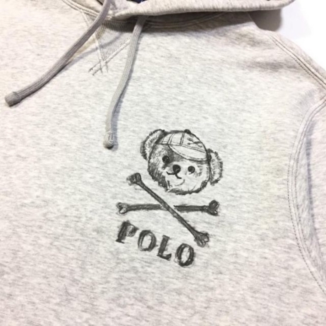 POLO RALPH LAUREN - 美品 希少 M スケッチ ポロベア スウェット