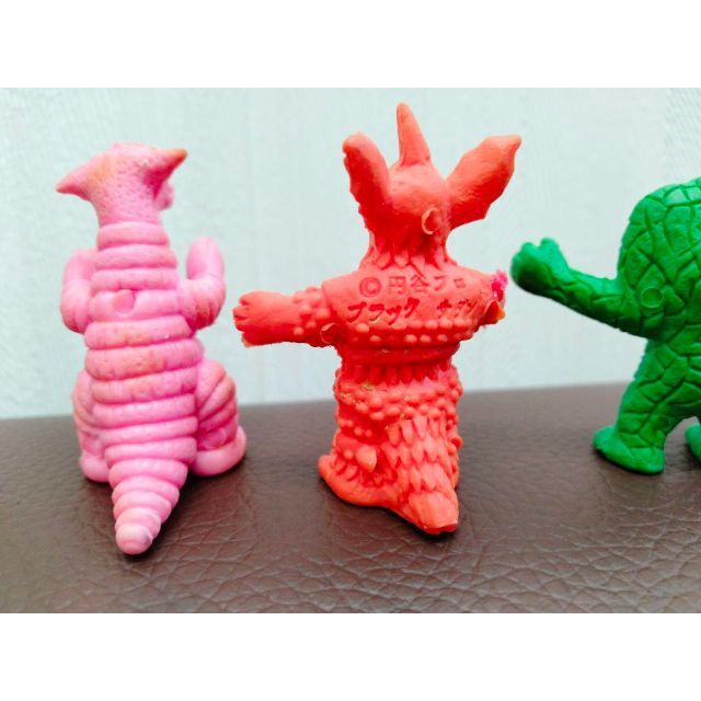 当時物☆激レア☆怪獣☆円谷プロ含む5体セット☆昭和の消しゴム人形の