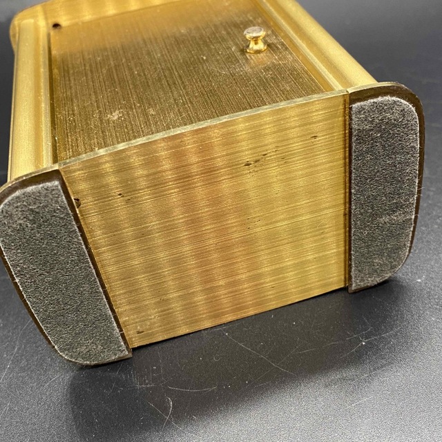 Tiffany & Co. - TIFFANY&Co. ティファニー 置時計 ゴールドカラー no