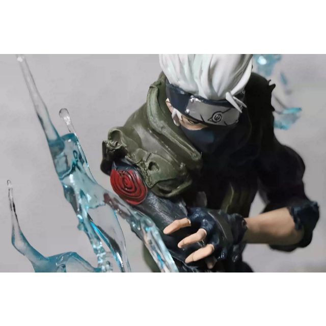 ナルト はたけ カカシ 千鳥 雷切 ガレージキット フィギュア 塗装済み