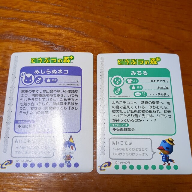 任天堂 - どうぶつの森e+カード2枚の通販 by キャサリン's shop