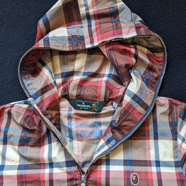 A BATHING APE - A BATHING APE チェック ジャケット ラブジェネ S