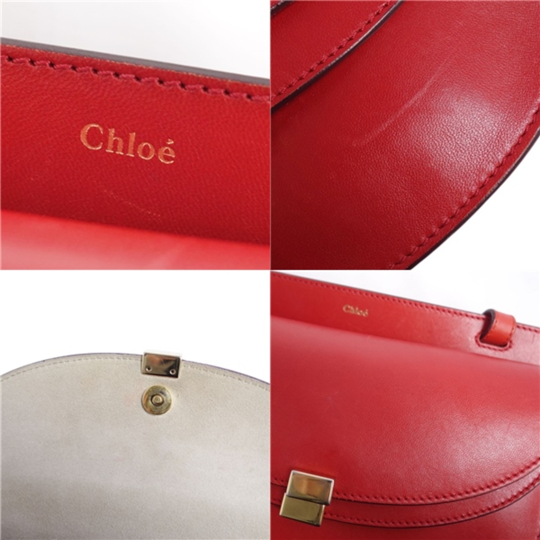 Chloe - クロエ Chloe バッグ ジョージア ショルダーバッグ カーフ