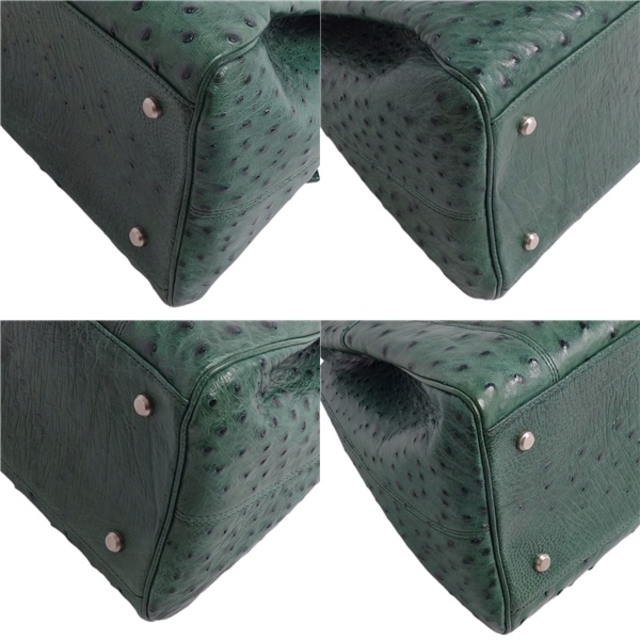 OSTRICH - 極美品 オーストリッチ OSTRICH JRA バッグ ハンドバッグ