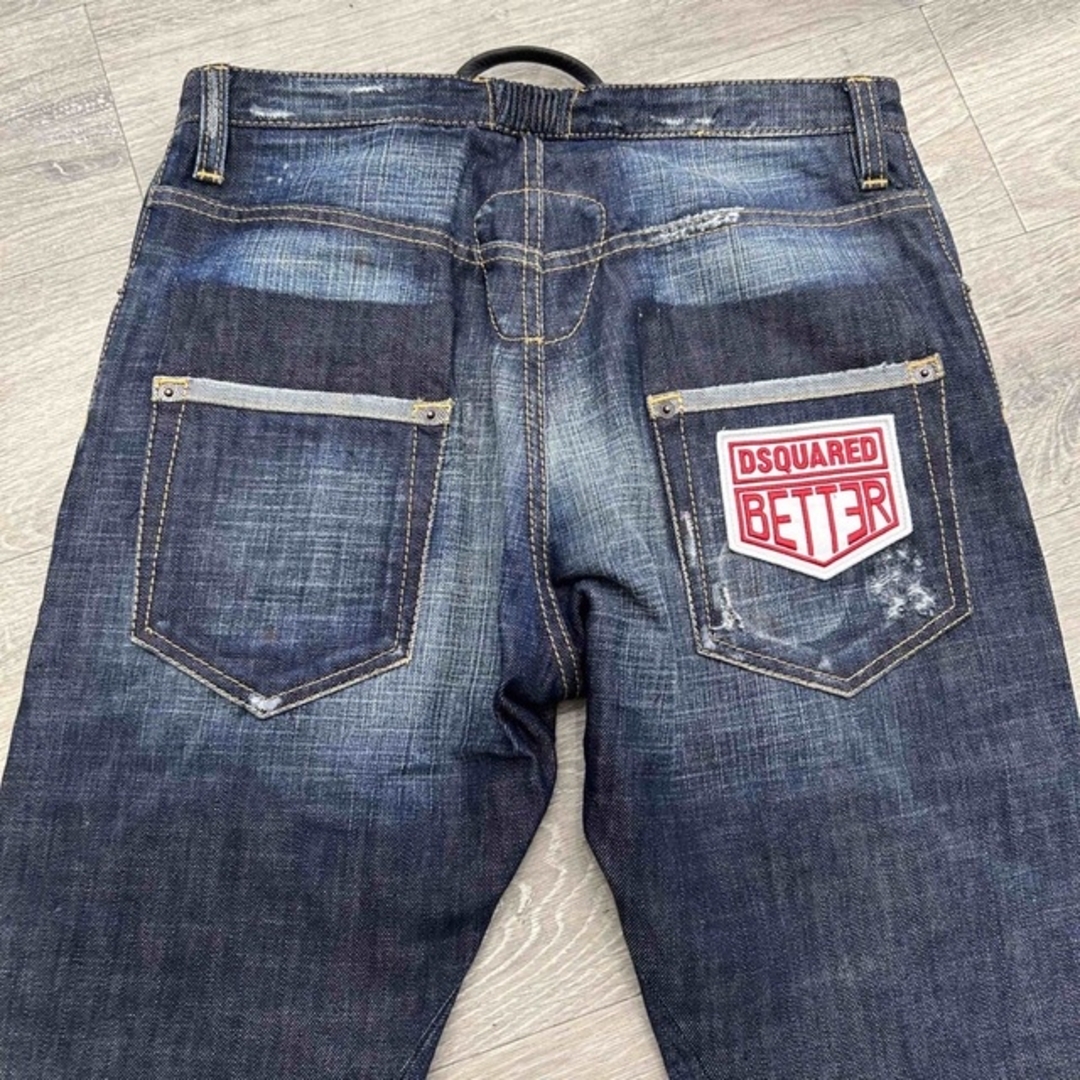 DSQUARED2 - Dsquared2 ワッペン デニム パンツ の通販 by YASUYUKI