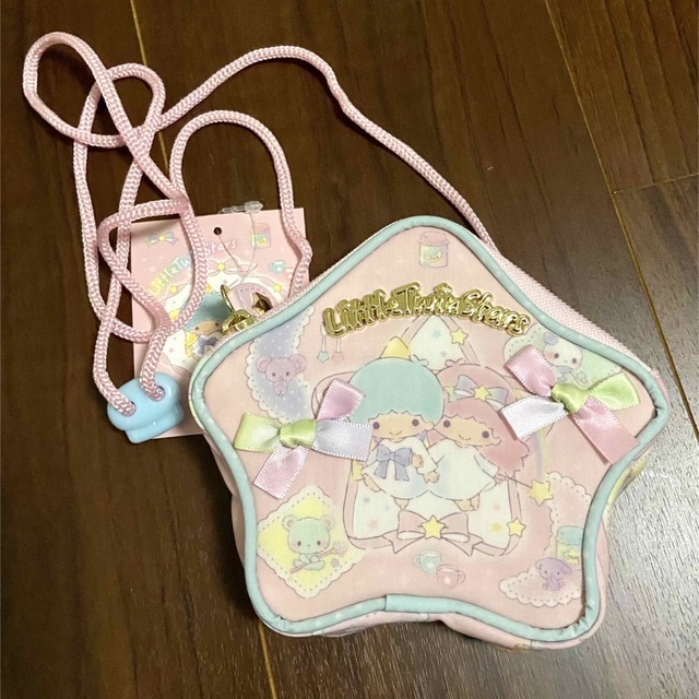 リトルツインスターズ - キキララ ポシェット コインケース 小物入れ