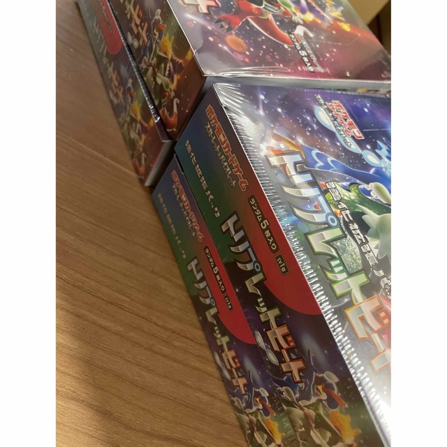 ポケモンカードゲーム トリプレットビート シュリンク付き 4BOX