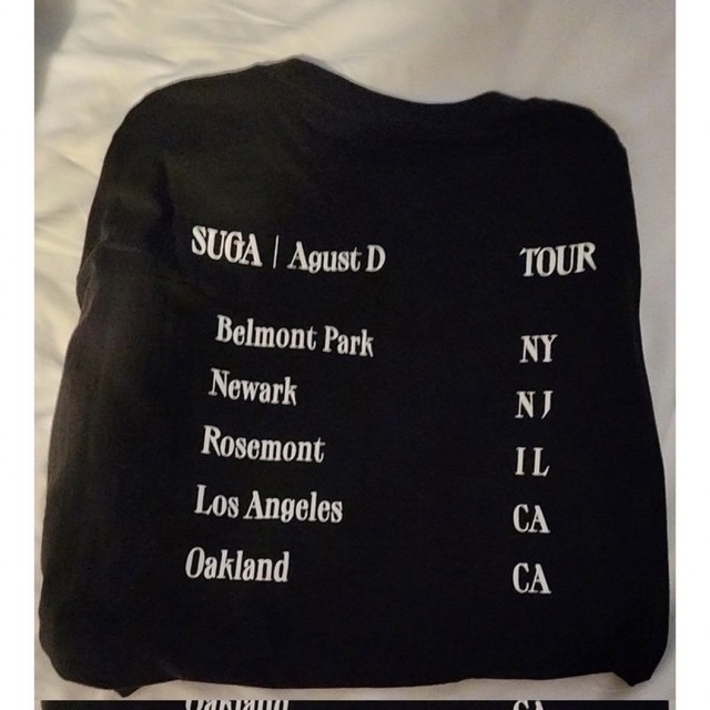 防弾少年団(BTS) - ユンギ着用 SUGA Agust D D-DAY Tシャツ US限定ver