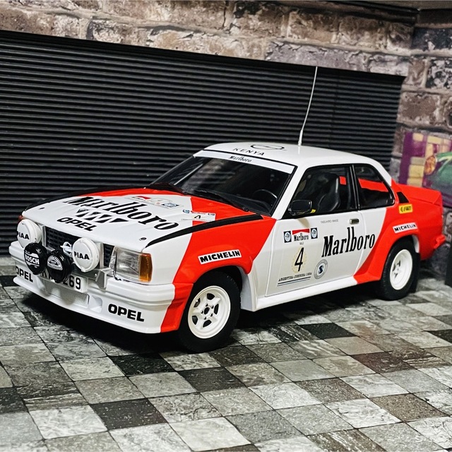 カスタム品 1/18 SunStar オペル アスコナ 400 ラリーの通販 by TARGA