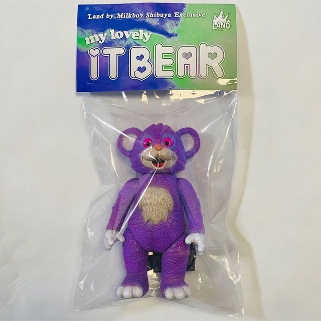 MILKBOY - MILKBOYTOYS THE IT BEAR PURPLE 渋谷PARCOの通販 by