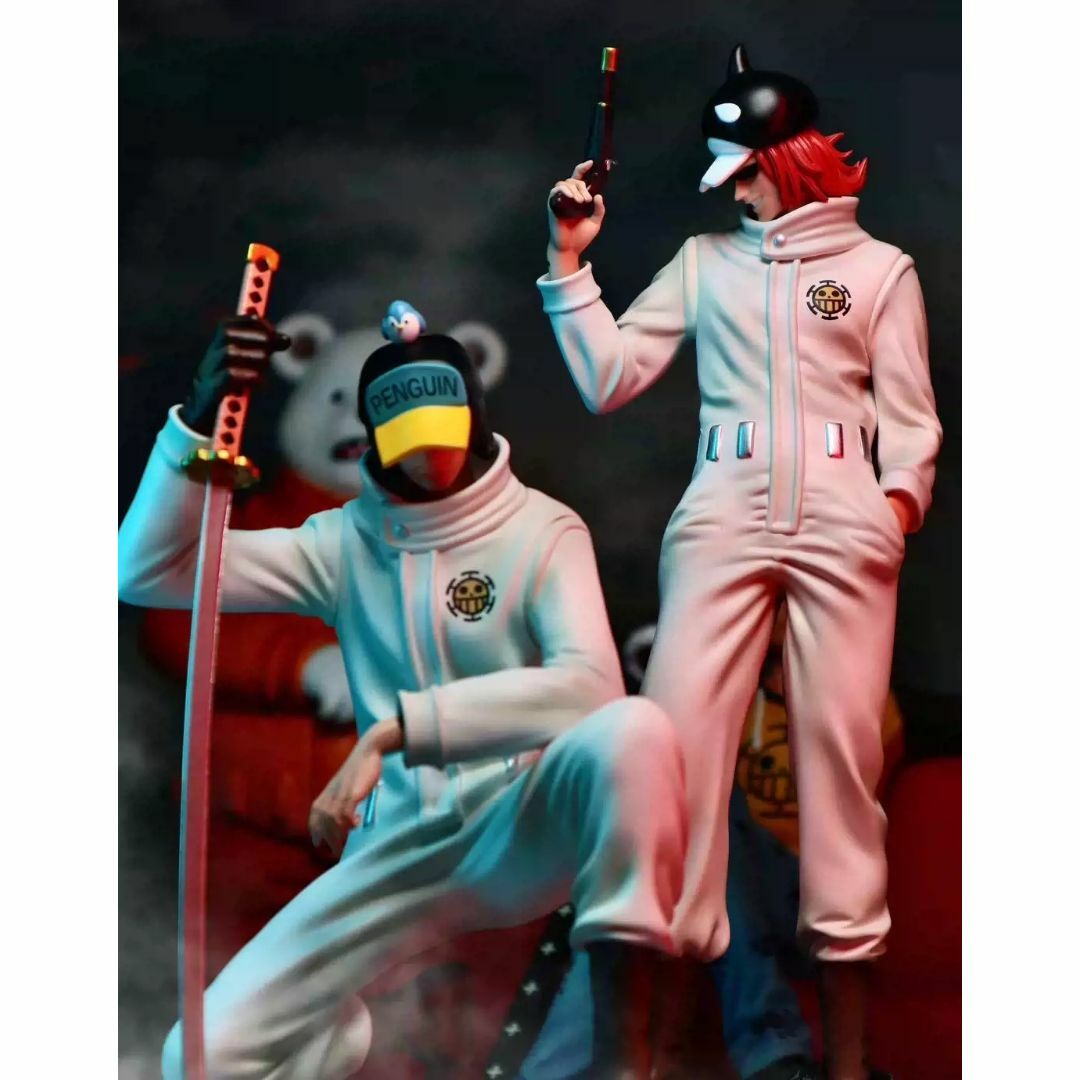 ワンピース ペンギン シャチ 2体セット フィギュア ガレージキット pop