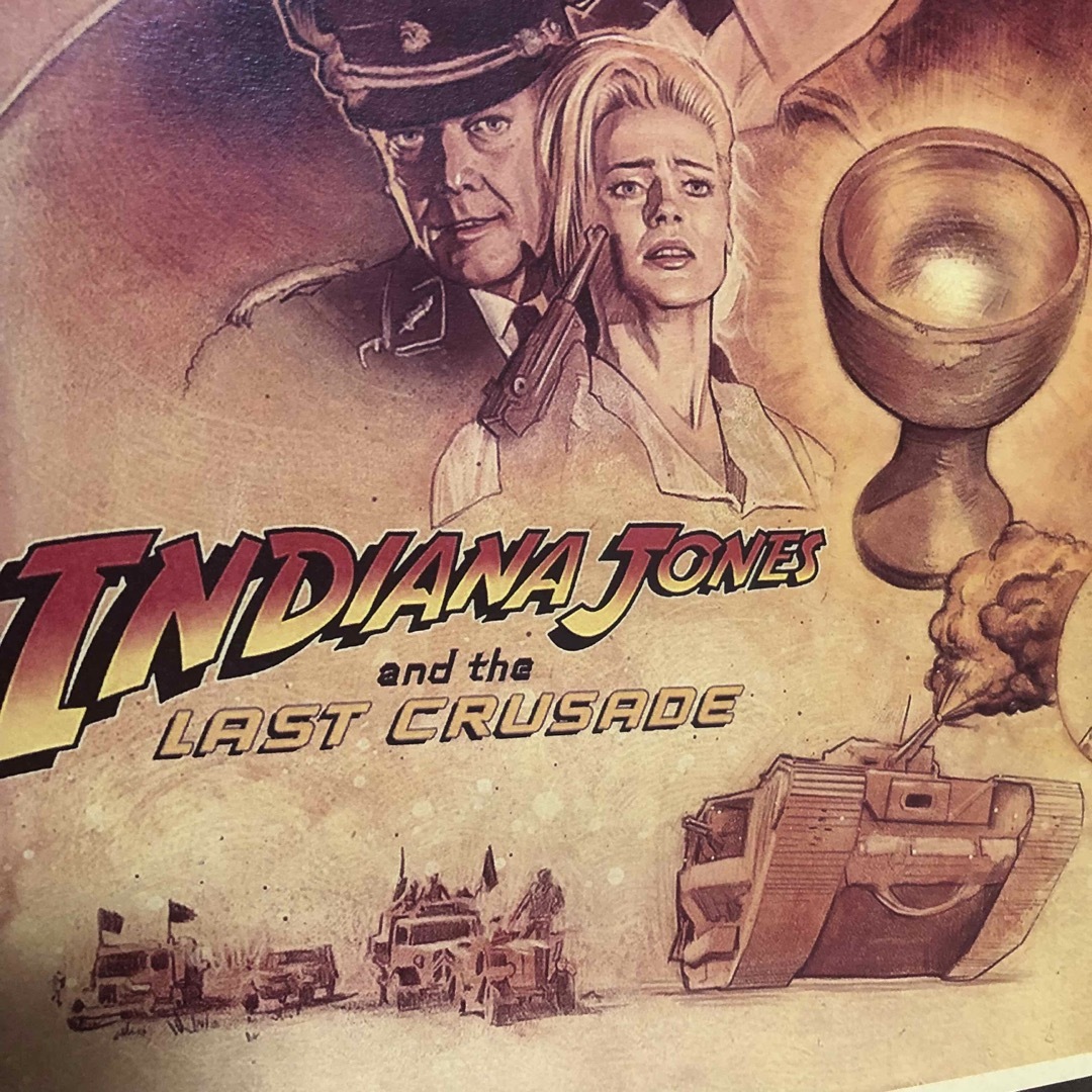 K039A3 インディジョーンズ 最後の聖戦 映画 ポスター ハリソン