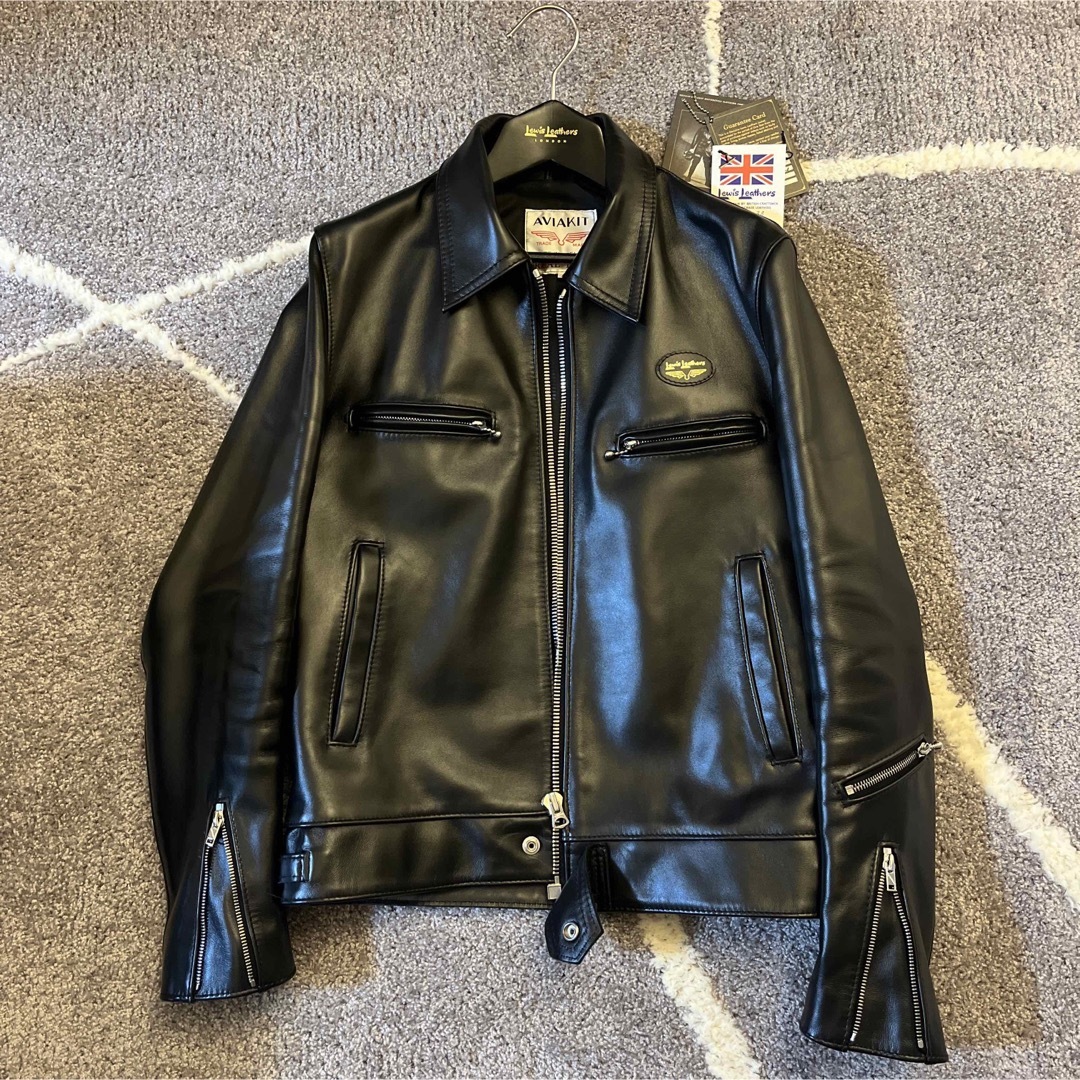 Lewis Leathers - 美品 ルイスレザー ドミネーター 38 ホースハイドの