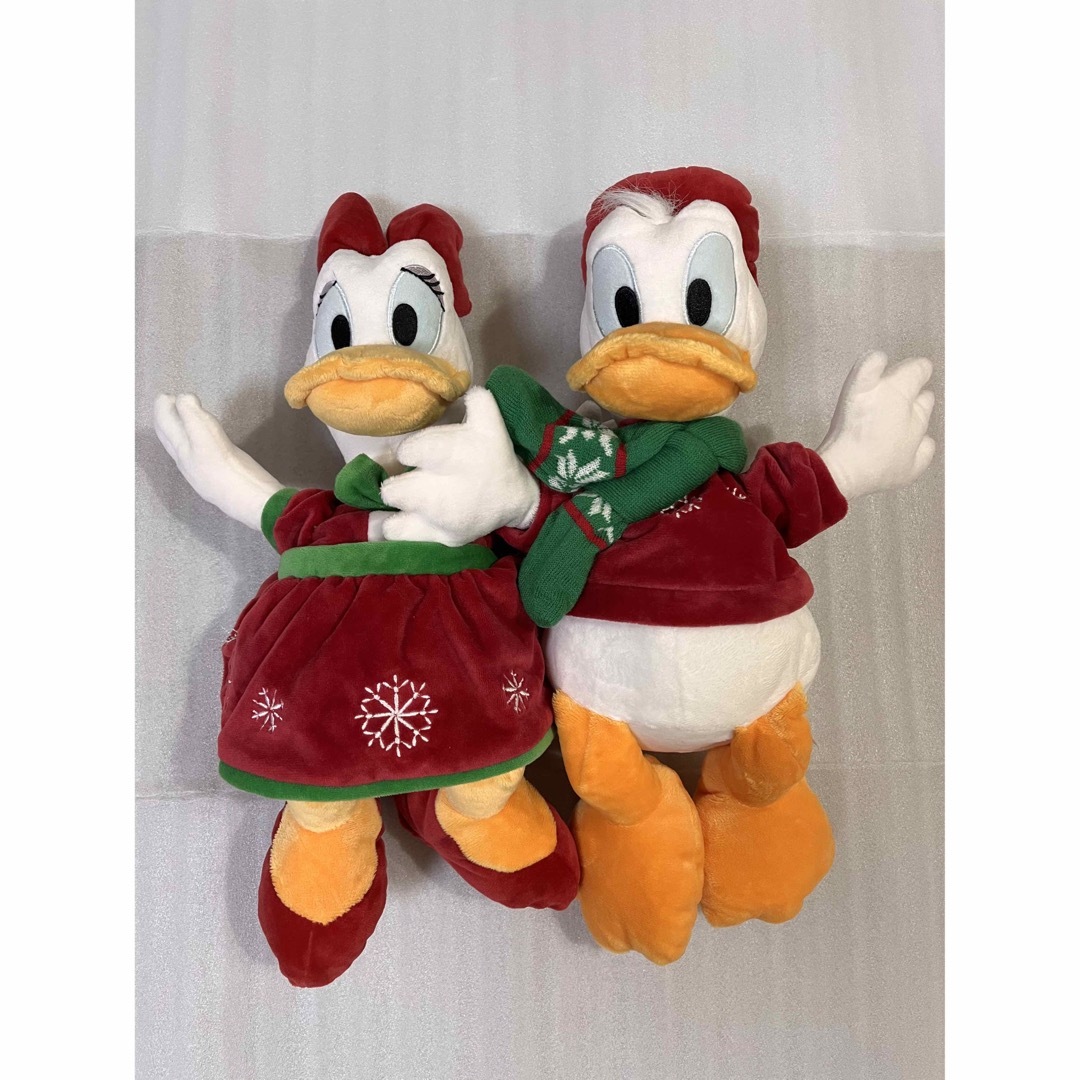 Disney - ディズニー ドナルドとデイジーのぬいぐるみ クリスマスの