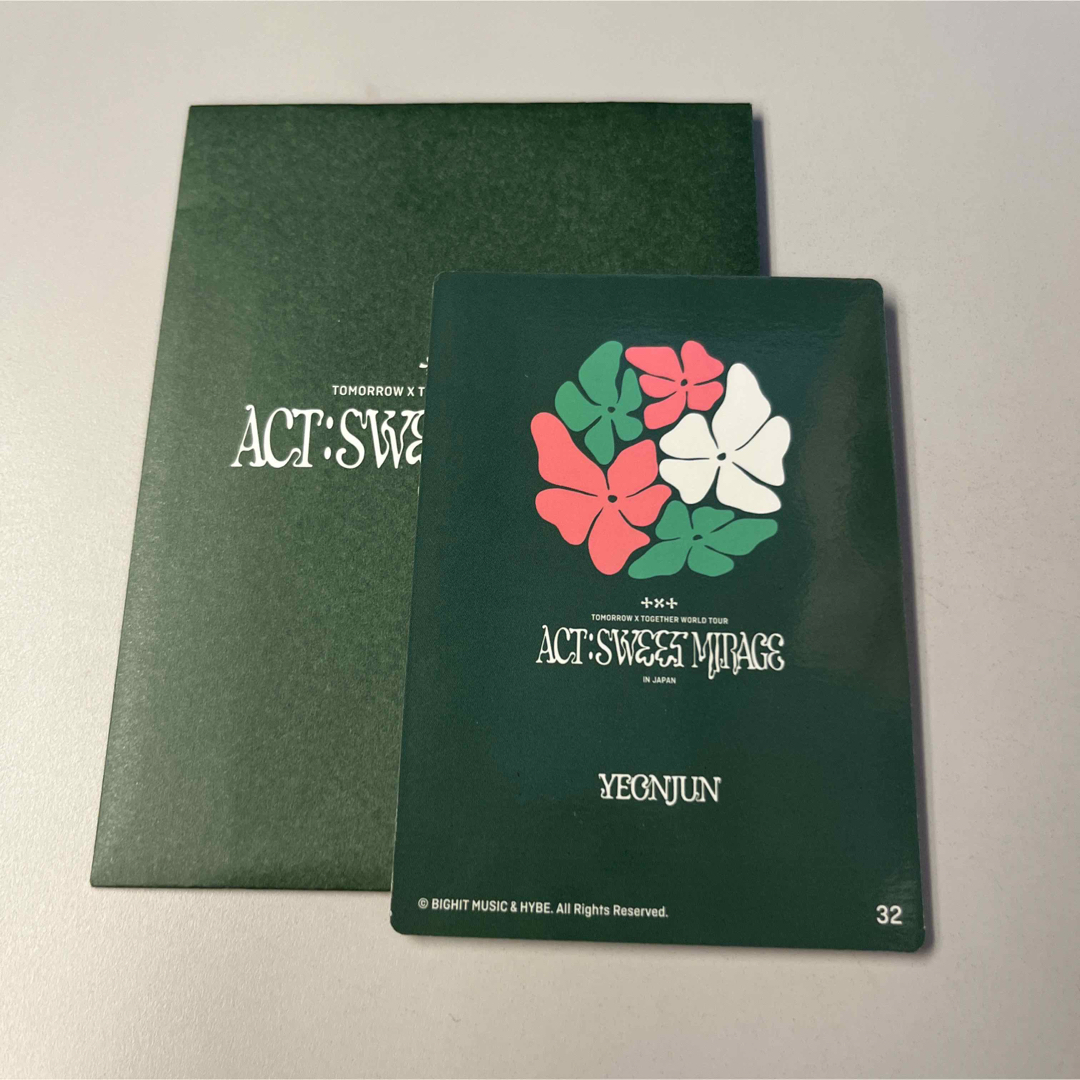 TOMORROW X TOGETHER - TXT ヨンジュン スペシャルカード サイン箔押し
