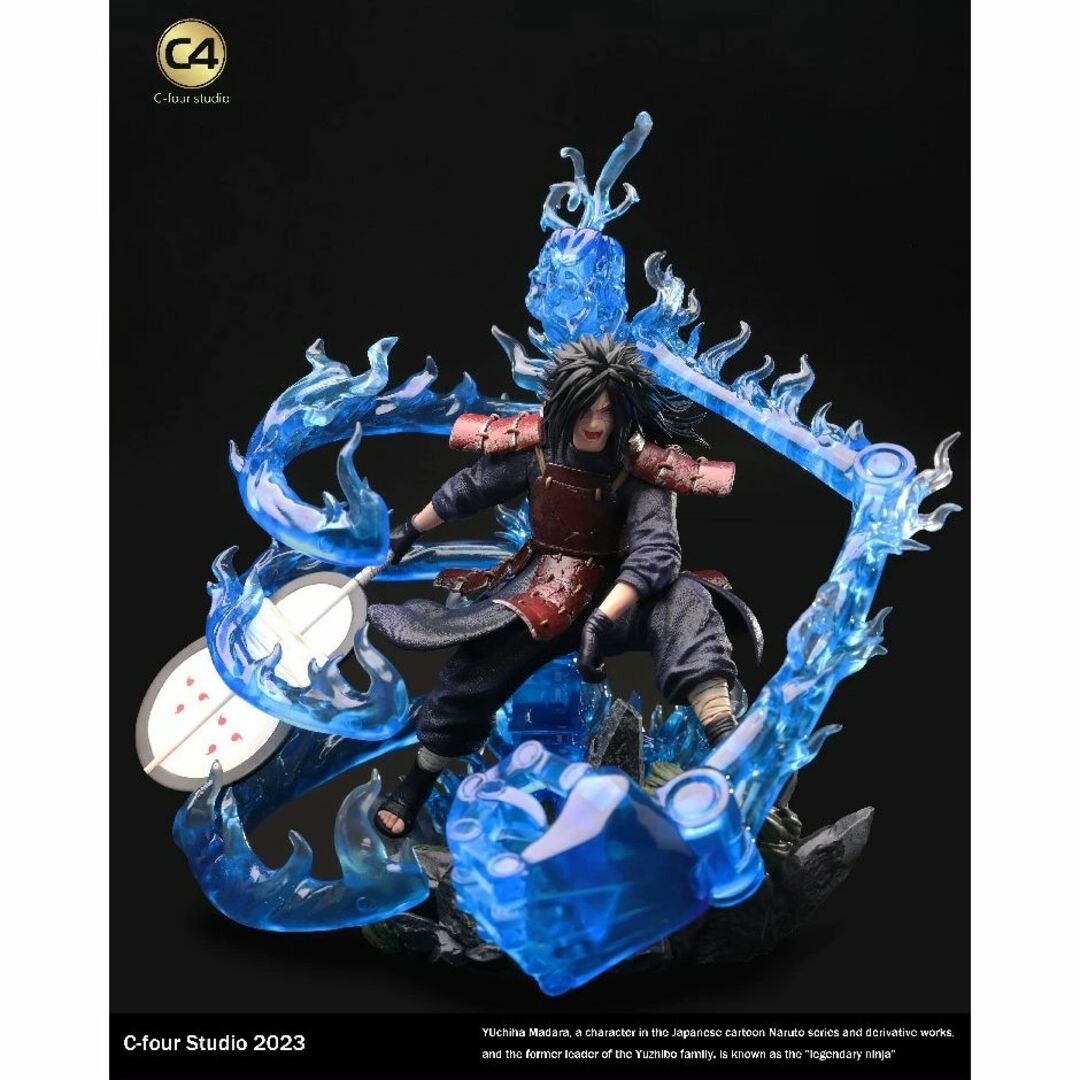 ナルト 疾風伝 うちはマダラ ガレージキット 塗装済み完成品