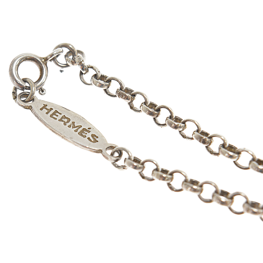 HERMES - HERMES エルメス ロールチェーンネックレス 925 シルバー