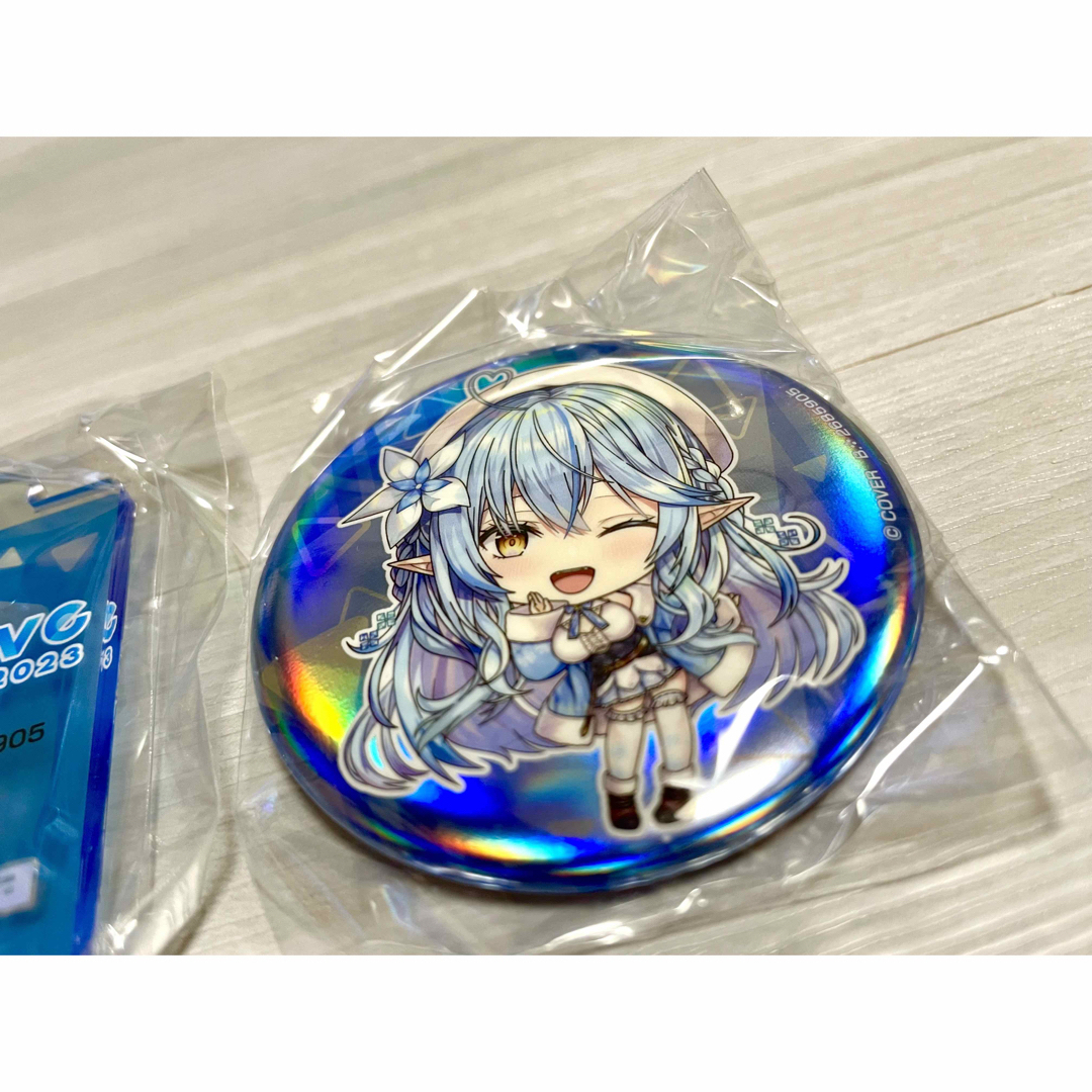 ホロライブ 開催記念缶バッジ＆スタンドC 雪花ラミィの通販 by koi