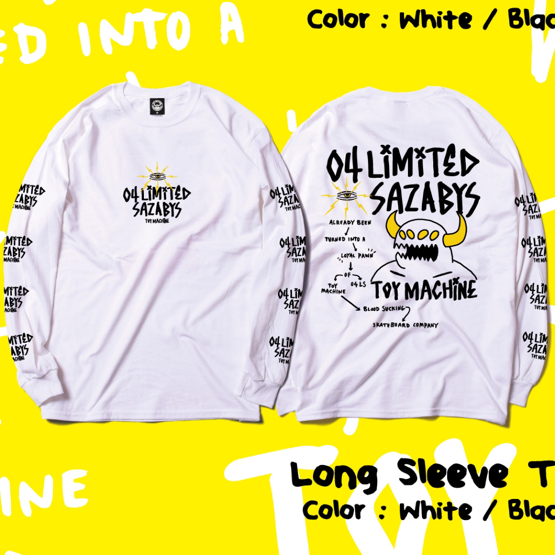 Toy Machine - ☆新品☆フォーリミ☆トイマシーン☆ロンT☆白☆XLの