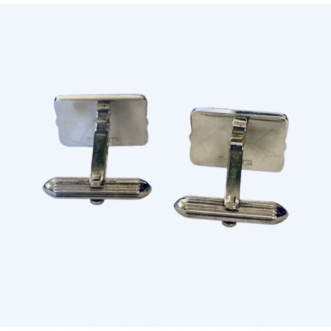 BURBERRY - バーバリー シルバー ホースロゴ カフスボタン ハイ