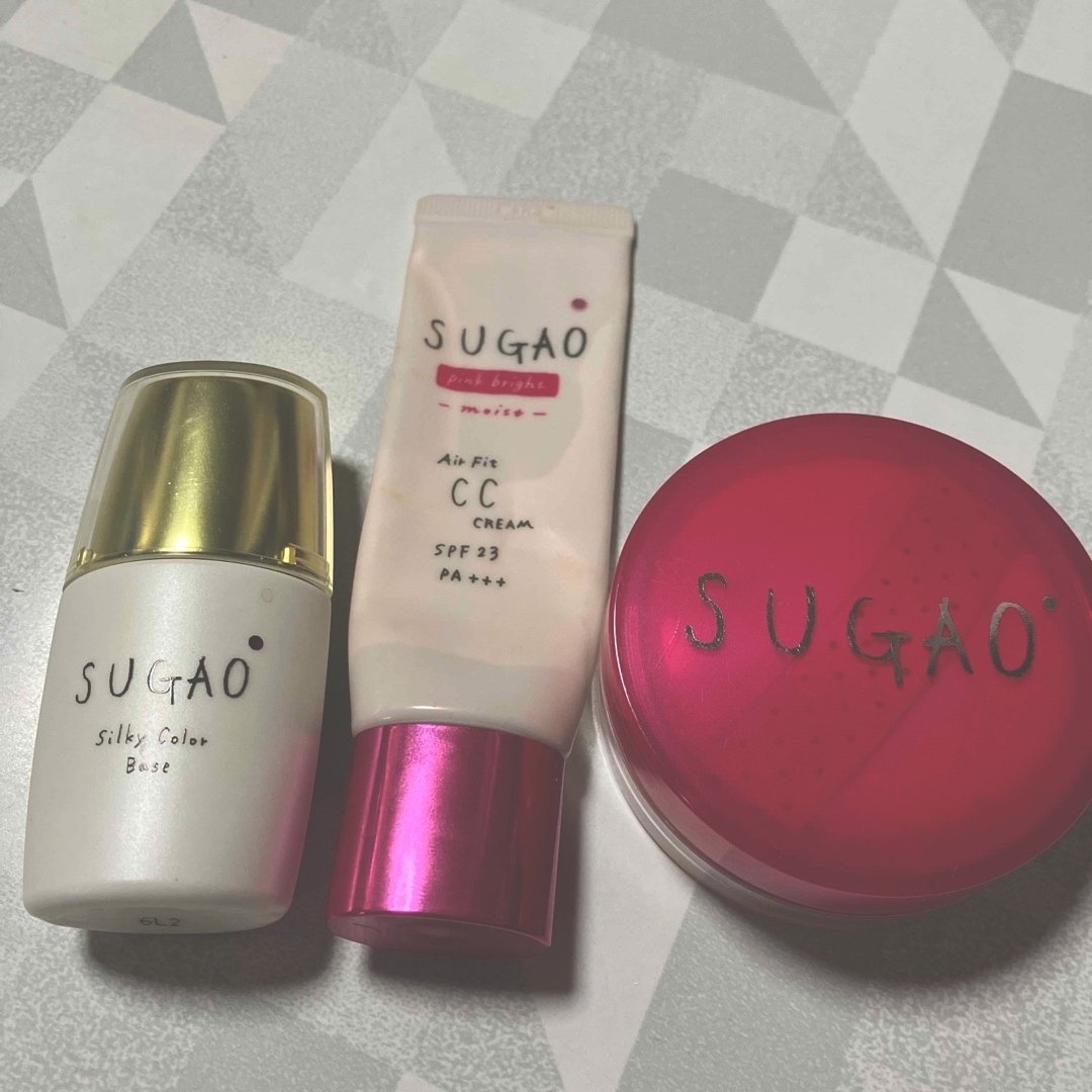 SUGAO（ROHTO） - スガオ カラーベース・CCクリーム・パウダーセットの