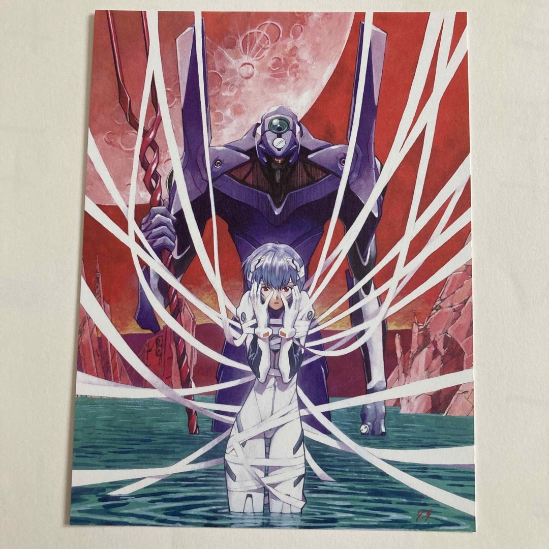 愛蔵版 エヴァンゲリオン ポストカード 24 綾波レイ 零号機の通販 by