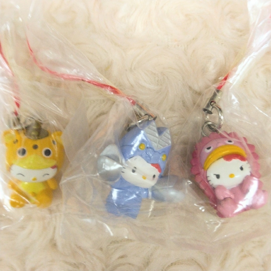 ハローキティ なりきり ストラップ ウルトラマン 全5種 コンプリート