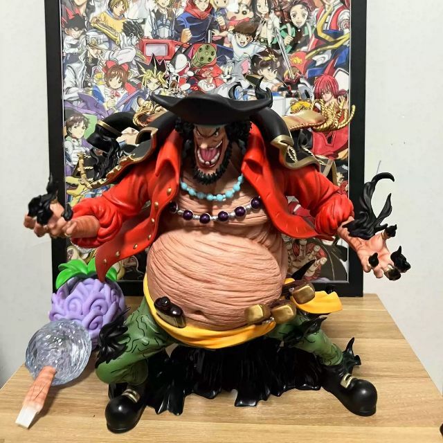 ワンピース マーシャル 黒ひげ フィギュア ガレージキット POPサイズの