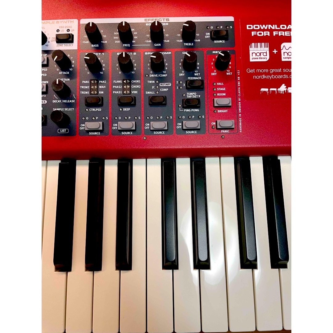 大特価】【ほぼ新品】Nord electro 6HP ケース&ペダル付の通販 by はろ