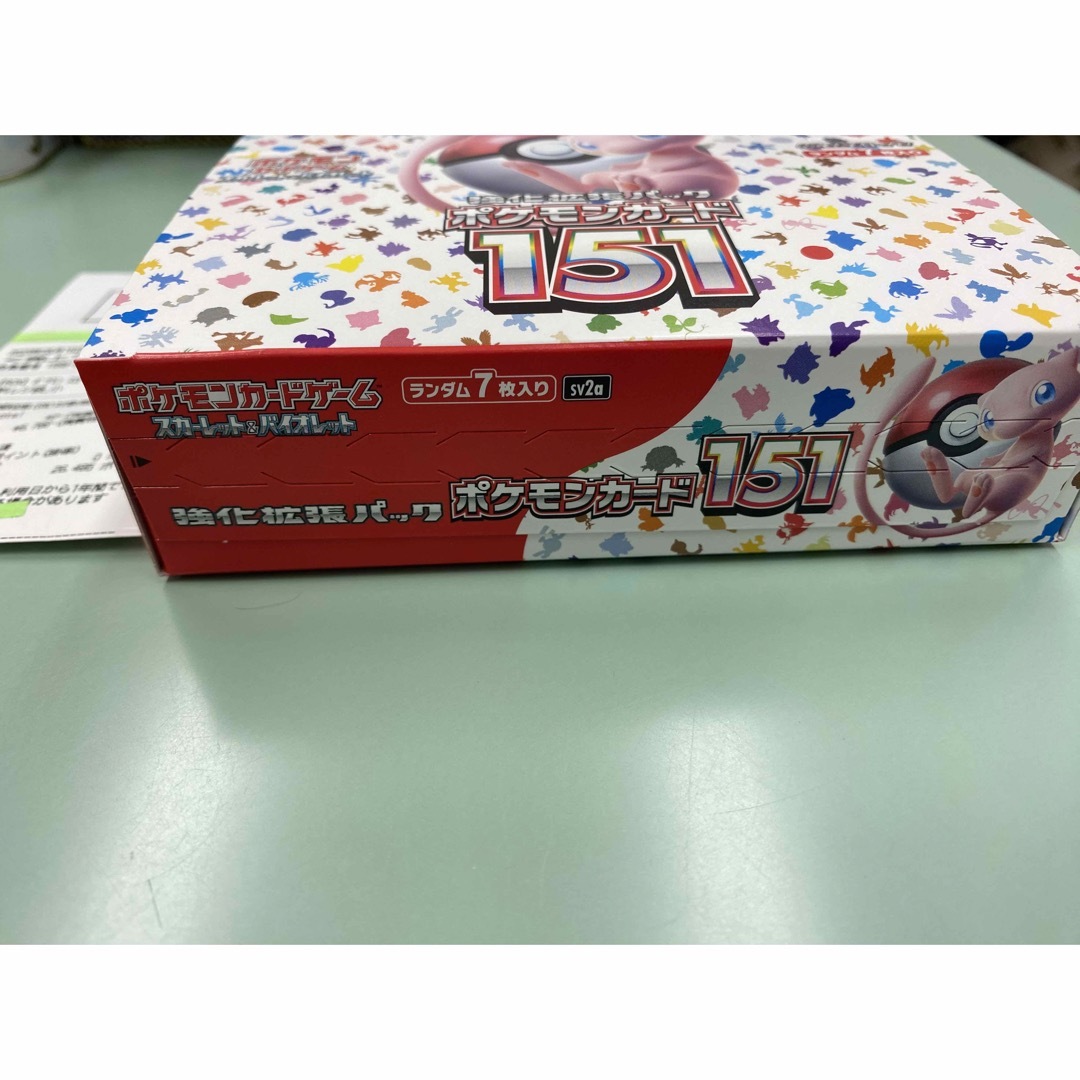 ポケモンカード151 シュリンク無しペリペリあり7BOX