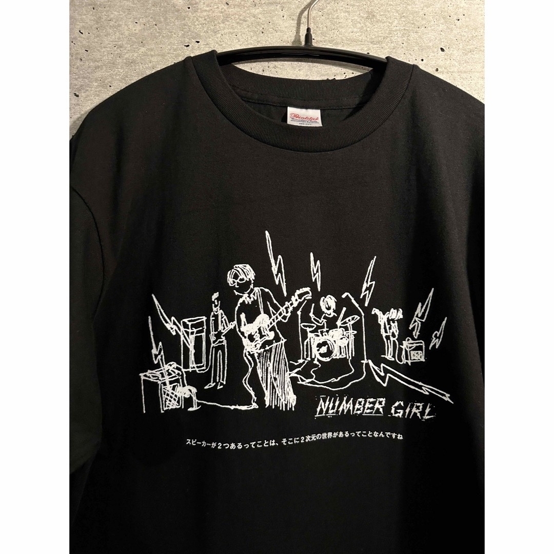 NUMBER GIRL ナンバーガール Tシャツ 新品 L ガギギギドガガガガの通販