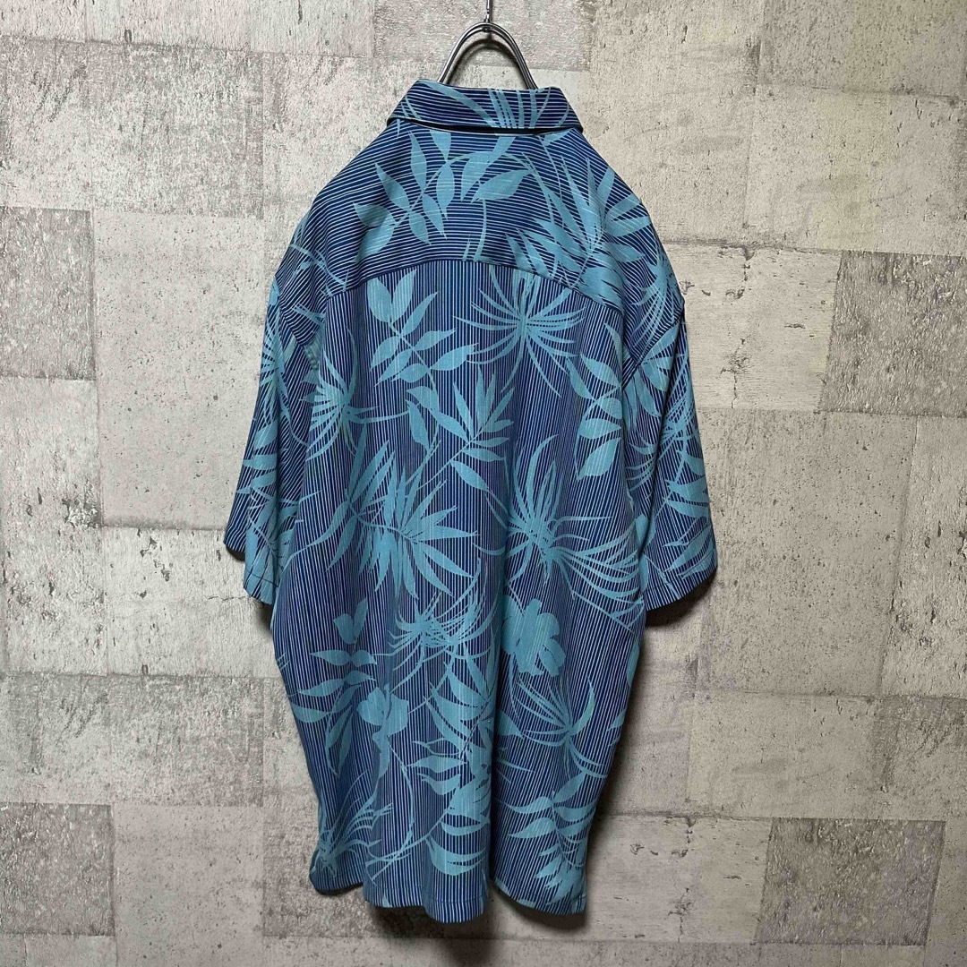ART VINTAGE - TORI RICHARD シルクアロハシャツ 総柄 ボタニカル