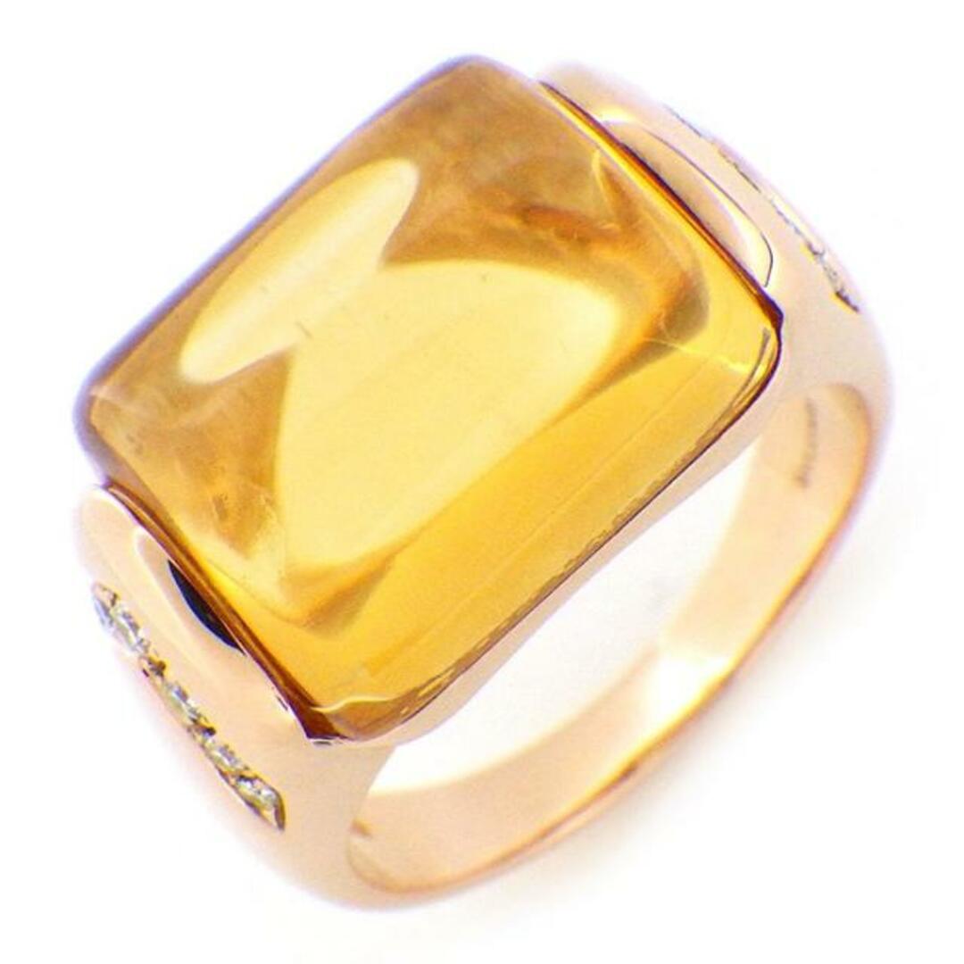 BVLGARI - ブルガリ BVLGARI リング ミューザ シトリン ダイヤモンド