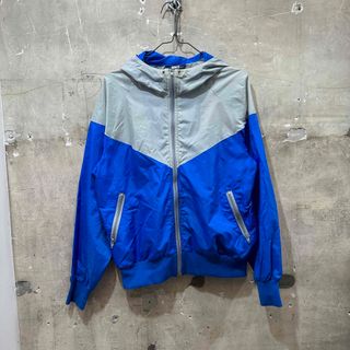 NIKE - 80sビンテージナイキ ナイロンジャケット 紺タグ ジップ NIKEの