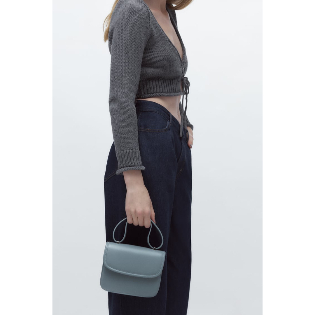 ZARA - 新品 Zara ダブルハンドル クロスボディバッグ 大人気の通販 by