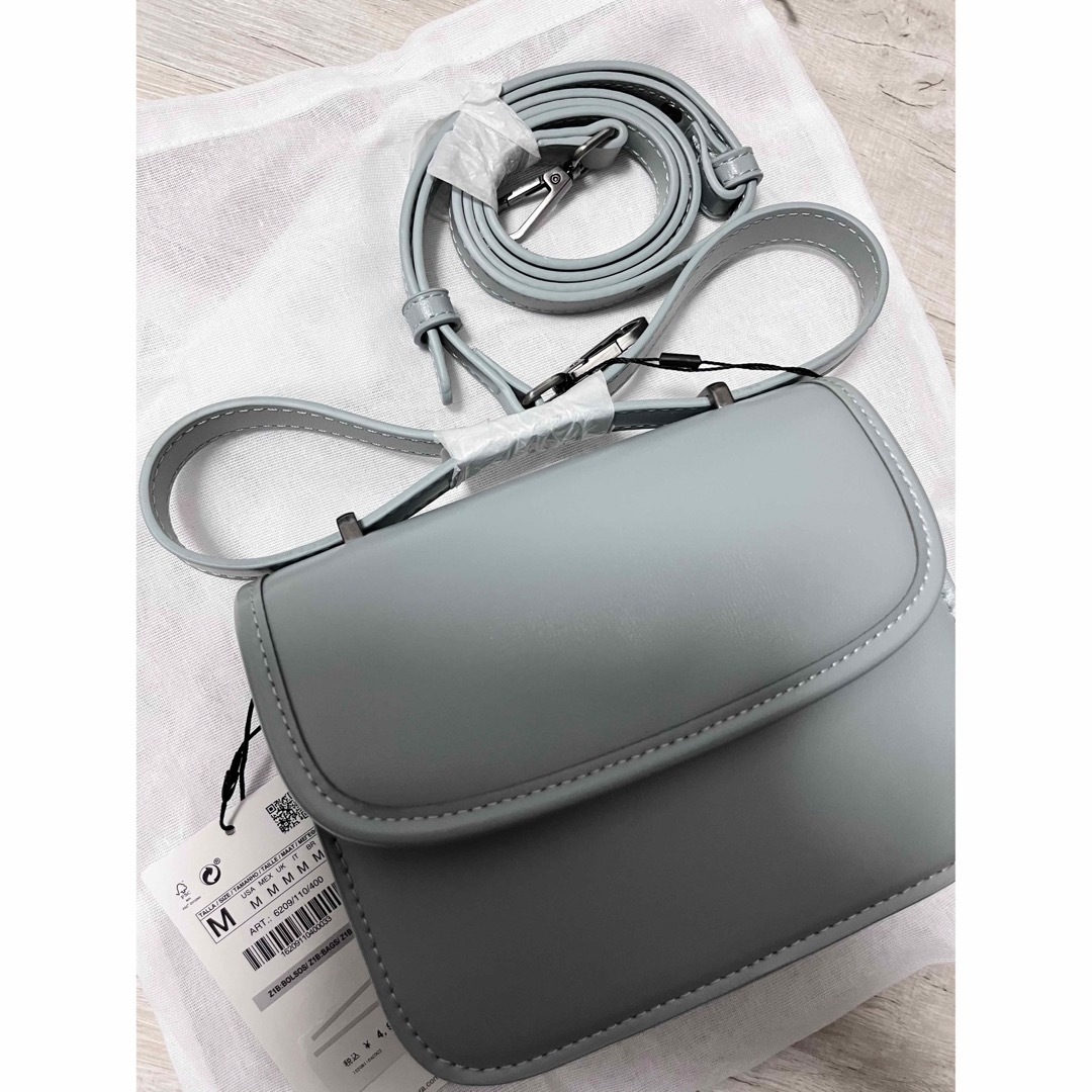 ZARA - 新品 Zara ダブルハンドル クロスボディバッグ 大人気の通販 by