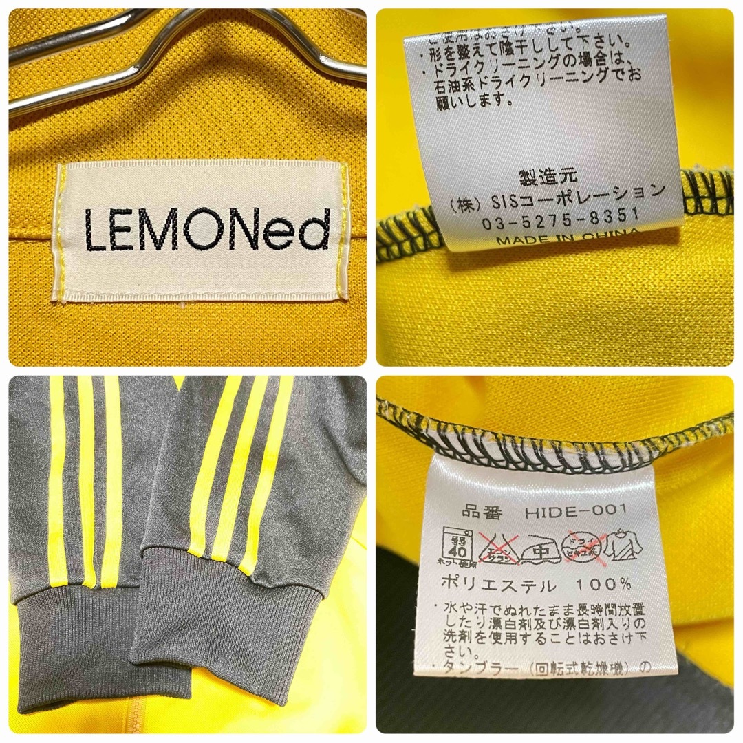 激レアX JAPAN hide LEMONed レモネード 3ライン ジャージの通販 by