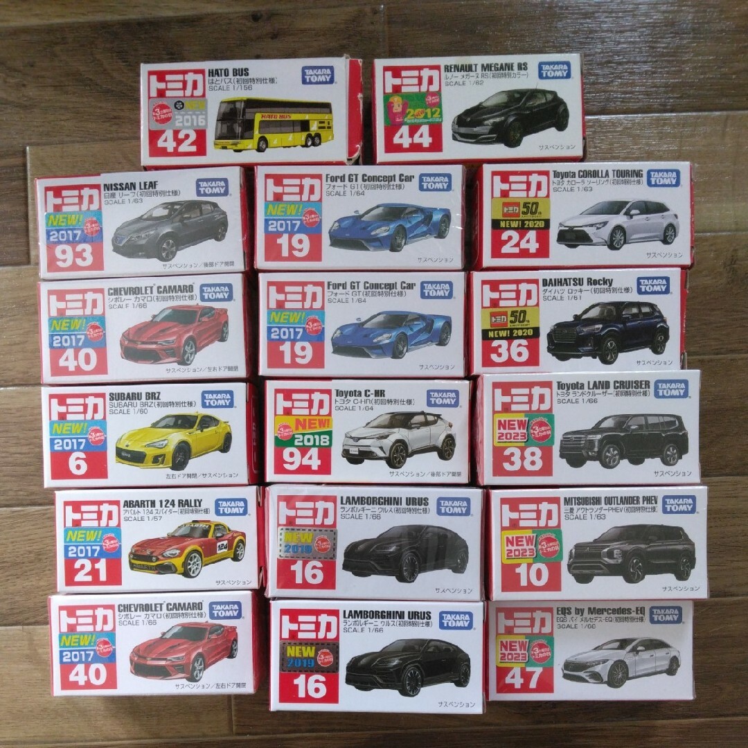 トミカ 初回特別仕様 17台 初回特別カラーの通販 by Ziなか's shop｜ラクマ