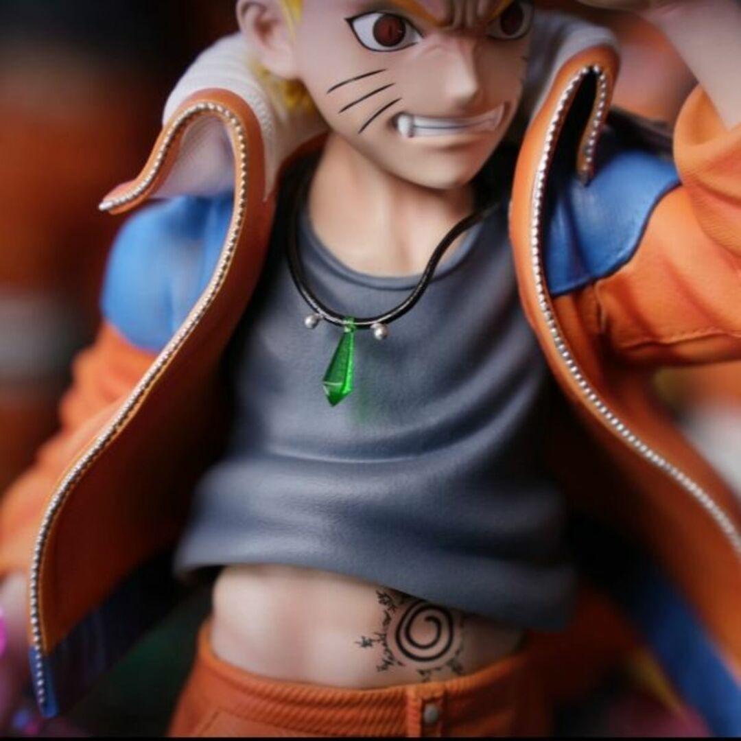 うずまきナルト 少年篇 ガレージキット 塗装済み完成品 フィギュア 1/6