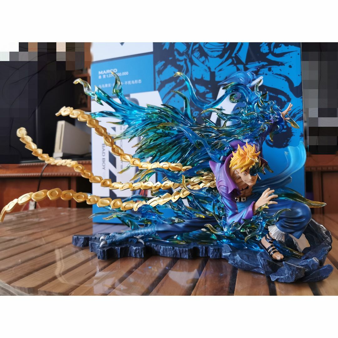 ワンピース マルコ フィギュア ガレージキット 塗装済み完成品 pop